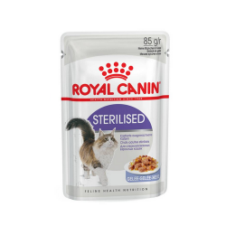 Royal Canin-Sterilised Pouch ( Jelly ) 85 gr (1)