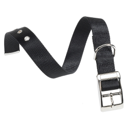 Collar Nylon Club Cf Negro para perros Ferplast