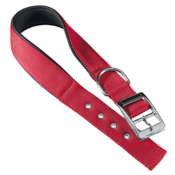 Collar Nylon Daytona C Rojo para perros Ferplast