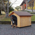 Caseta Exterior para perros Madera Domus Ferplast