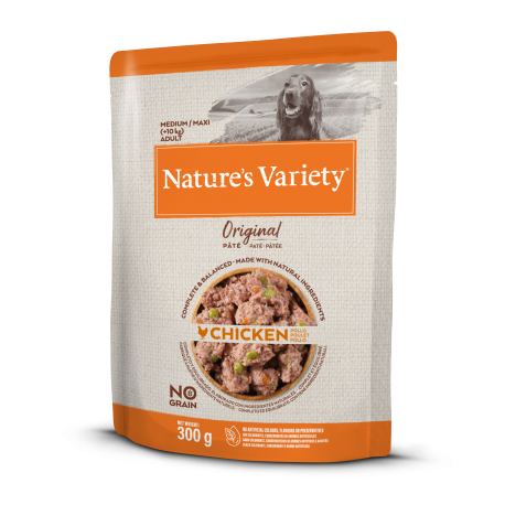 Nature's Variety Original paté Medium/Maxi Pollo Alimento húmedo perros