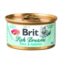 Brit care cat fish dreams atun salmon latas para gato