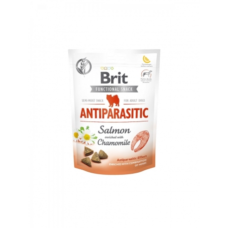 Brit care dog functional snack antiparasitic salmon