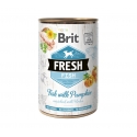 Brit fresh pescado calabaza latas para perro