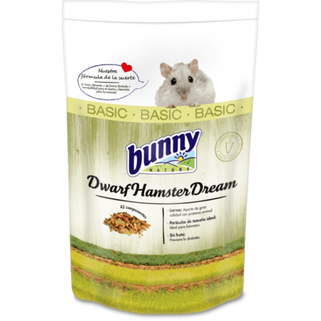 Bunny Pienso Sueño Básico 400 g para hamster enano