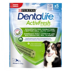 Purina Dentalife Activfresh Medium Snack Dental Perros 30 Sticks