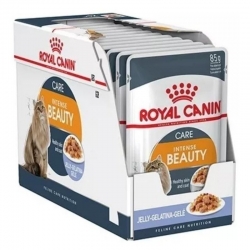 Royal Canin Intense Beauty Sobres En Salsa Para Gato Adulto