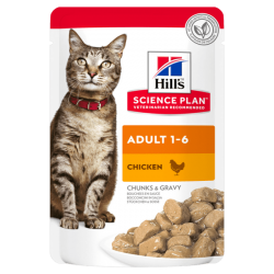 Hills-SP Feline Adult avec Poulet (Sachet) (1)