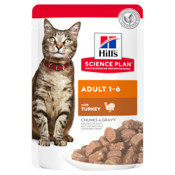Hills-SP Feline Adult avec Dinde (Sachet) (1)