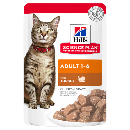 Hills-SP Feline Adult avec Dinde (Sachet) (1)
