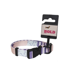 Bold Collar Purple Abstract Para Perros
