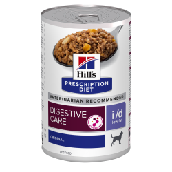 Hills Prescription Diet PD Canine i/d Low Fat Boîte 370 gr.