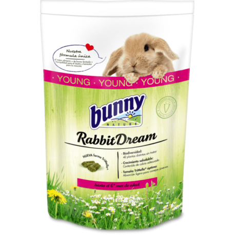 Bunny Pienso Sueño Joven 750 g Para Conejo
