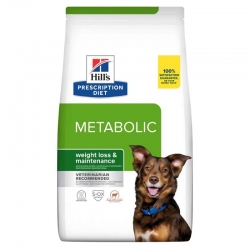 Hills Prescription Diet Metabolic pienso para perros sabor cordero y arroz