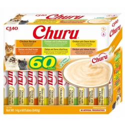 Pack Churu para gato adulto Pure Mix de Pollo 60x14gr