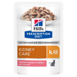 Hills Prescription Diet-PD Feline k/d avec Saumon 85gr (1)