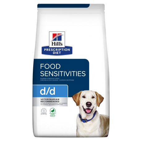 Hills Prescription Diet-PD Canine d/d Canard et Riz (1)