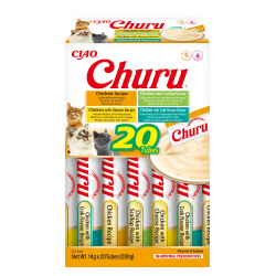 Pack Churu para gato adulto Pure Mix de Pollo 20x14gr