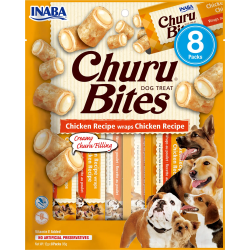 Pack Churu Dog Adult Bites de Pollo 8x96gr