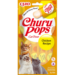 Pack Churu para gato adulto Pops de Pollo 12x56gr