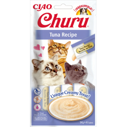 Pack Churu para gato adulto Pure de Atun 12x56gr