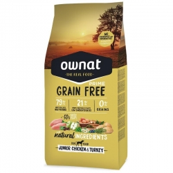 Ownat Grain Free Prime-Junior Poulet & Dinde pour Chien (1)