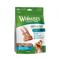 Whimzees Antler Snack Dental S Para perros Pequeños