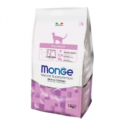 Monge Sterilized Pienso para gatos esterilizados con Pollo