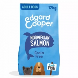 Pienso para perros Edgard & Cooper con salmón fresco y pavo