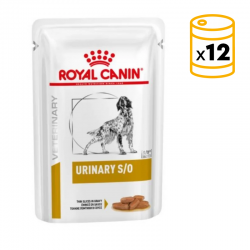 Royal Canin Veterinary Diets Urinary S/O Pack de Comida Húmeda para perros