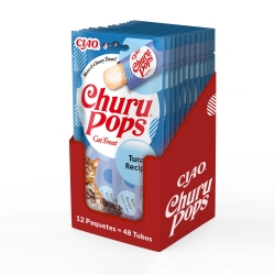 Pack Churu para gato adulto Pops de Atun 12x56gr