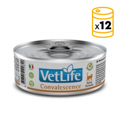 Farmina Vet Life Cat Convalescence dieta húmeda para gatos 12x85grs