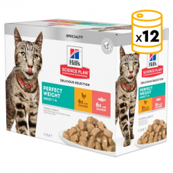 Hills-SP Feline Adult Perfect Weight (Boîte) (1)
