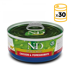 Pack boîtes Farmina ND Prime pour chats au poulet et à la grenade