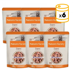 Nature's Variety Original Paté Medium Maxi Adult Nourriture Humide pour Chiens Grands avec Dinde