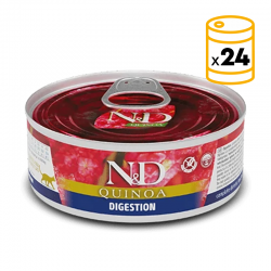 Farmina Quinoa Digestion Comida húmeda para Gatos con Cordero
