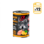 Alpha Spirit Pack de Latas para perros de Pollo y Piña