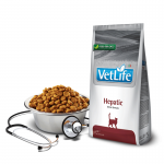 Farmina vet life cat hepatic dieta para gatos