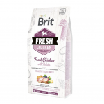 Brit fresh puppy healthy growth pollo patata pienso para perros
