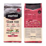 Ownat JUST Grain Free Adult Duck pienso perros adultos de Pato sin cereales