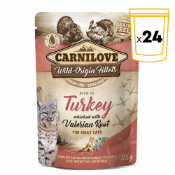 Carnilove Cat Adulto Pouch sabor Pavo